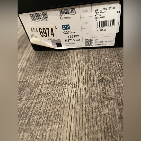 Authentic CHANEL Mesh Grosgrain CC Espadrilles size 36 - Picture 5 of 7